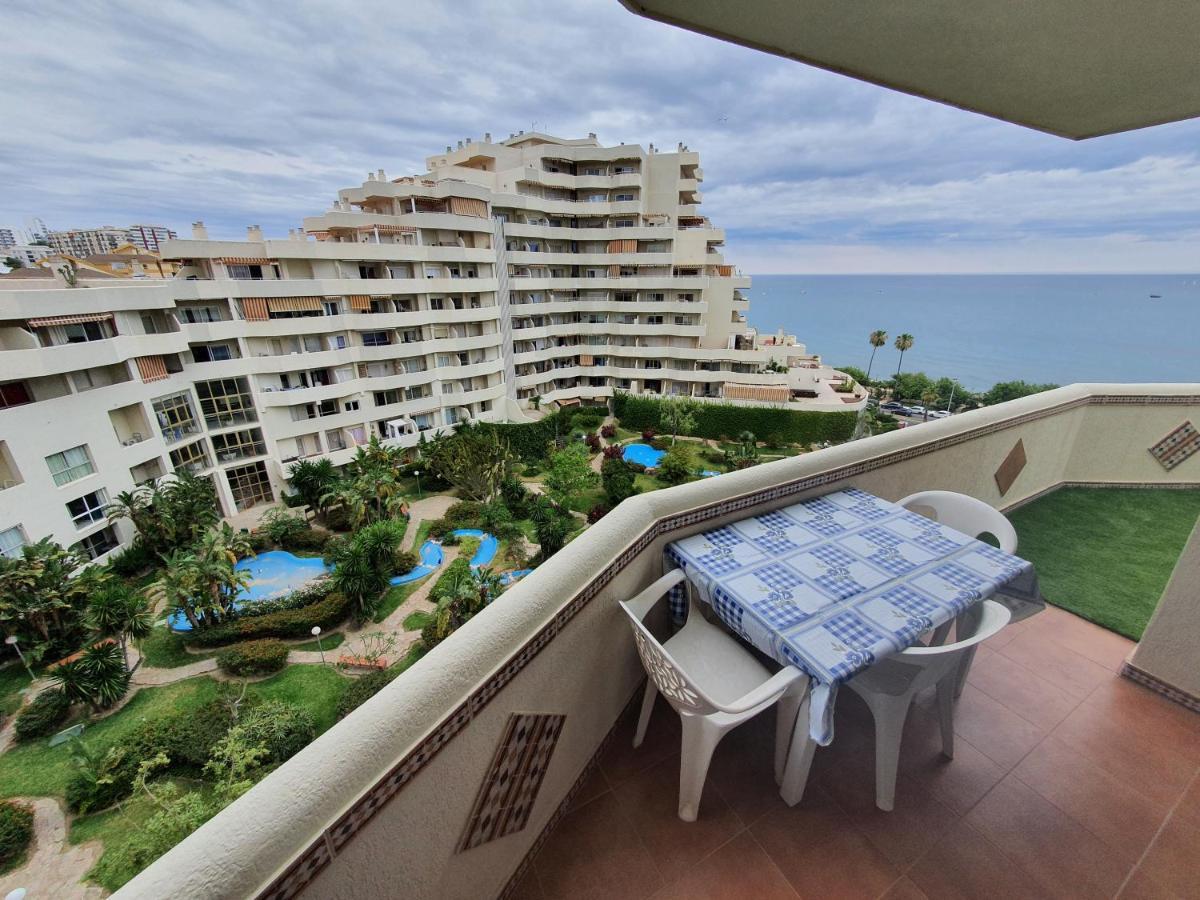 Benalbeach. Espectacular Terraza, Vistas Al Mar. Benalmádena Zewnętrze zdjęcie
